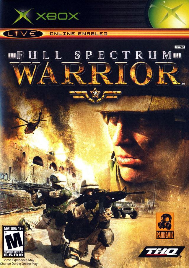 Full Spectrum Warrior - Microsoft Xbox (Backwards compatible - 1-2 Local) video game collectible [Barcode 752919520239] - Main Image 3