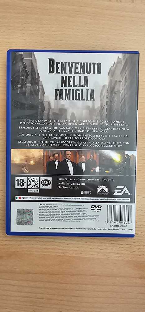 Il Padrino - Sony PlayStation 2 (PS2) (Electonic Arts - 1) video game collectible [Barcode 5030947046057] - Main Image 3