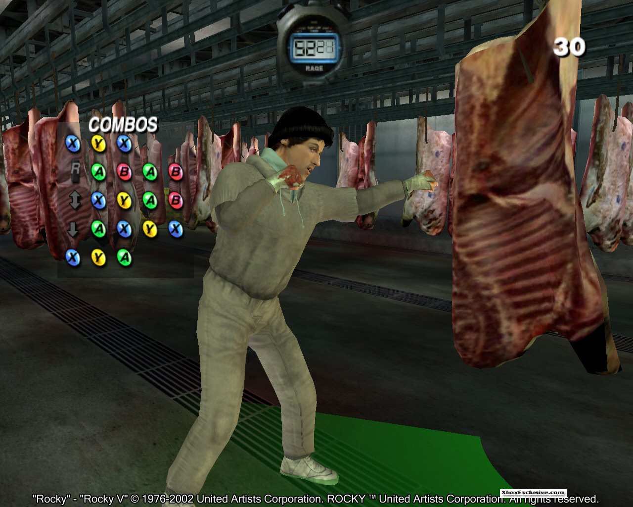 Rocky - Microsoft Xbox (Ubisoft - 1) video game collectible [Barcode 008888510123] - Main Image 3