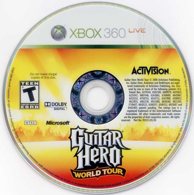 Guitar Hero World Tour - Microsoft Xbox 360 (Activision Blizzard - 1-4) video game collectible - Main Image 3