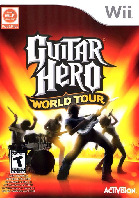 Guitar Hero World Tour - Nintendo Wii (Activision - 4) video game collectible - Main Image 1