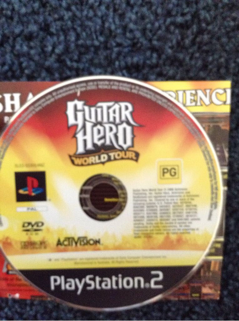 Guitar Hero World Tour - Sony PlayStation 2 (PS2) video game collectible - Main Image 1