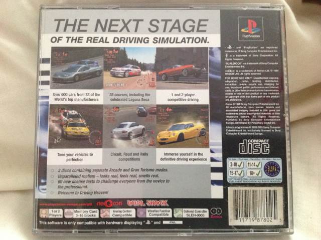 Gran Turismo 2 - Sony PlayStation 2 (PS2) (PlayStation 2 - 1-2) video game collectible [Barcode 711719878025] - Main Image 2