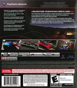 Gran Turismo 5 - Sony PlayStation 3 (PS3) (Sony Computer Entertainment - 2) video game collectible [Barcode 711719811428] - Main Image 2