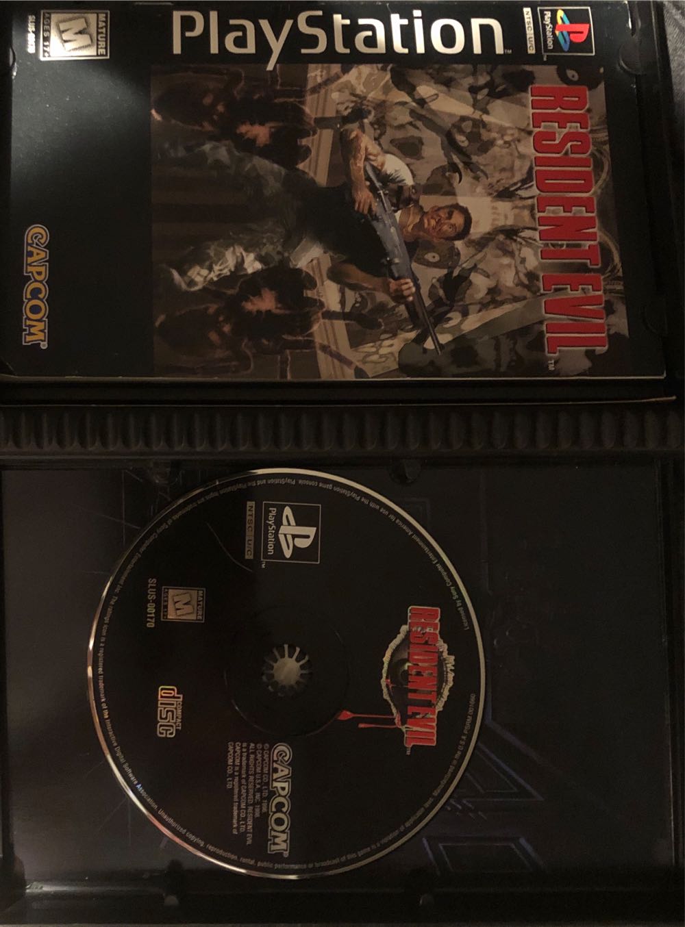 Resident Evil  - Sony PlayStation (Capcom - 1) video game collectible [Barcode 5028587080319] - Main Image 3