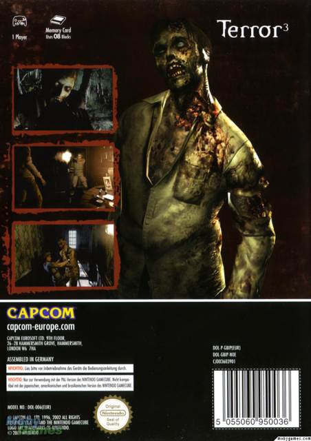 Resident Evil - Nintendo GameCube (Capcom - 1) video game collectible [Barcode 5055060950074] - Main Image 2