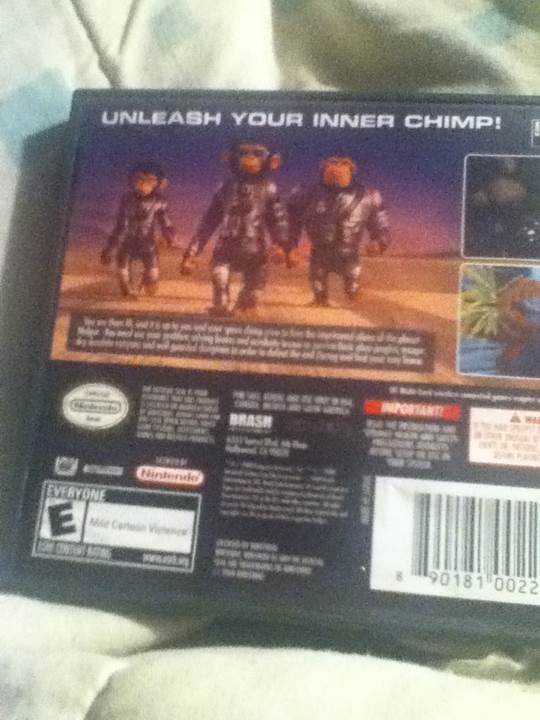 Space Chimps - Nintendo DS video game collectible [Barcode 0890181002227] - Main Image 2