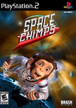 Space Chimps - Sony PlayStation 2 (PS2) (Brash Entertainment) video game collectible [Barcode 890181002166] - Main Image 1