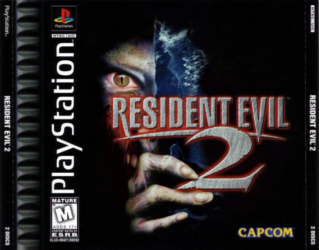 Resident Evil 2 - Sony PlayStation (Capcom - 1) video game collectible [Barcode 013328810237] - Main Image 1
