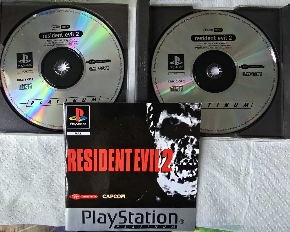 Resident Evil 2 - Sony PlayStation (Capcom  - 1) video game collectible [Barcode 6028181081124] - Main Image 3