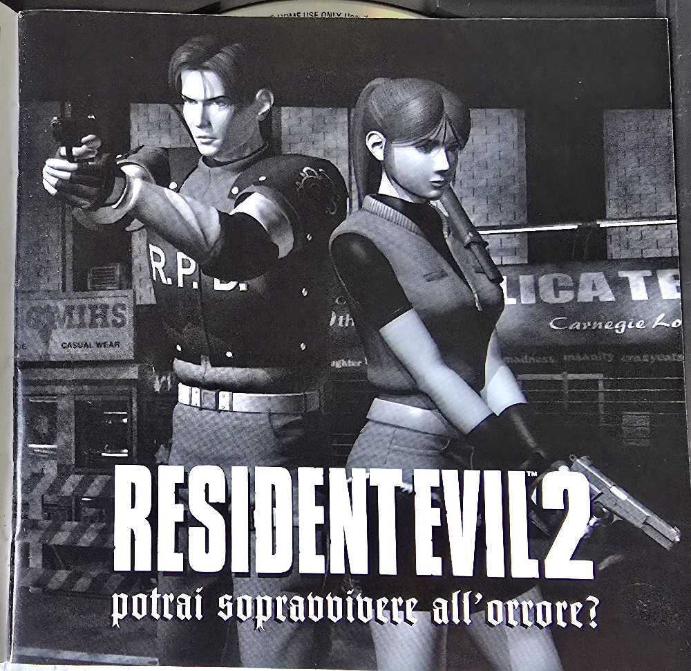 Resident Evil 2 - Sony PlayStation (Capcom  - 1) video game collectible [Barcode 6028181081124] - Main Image 4