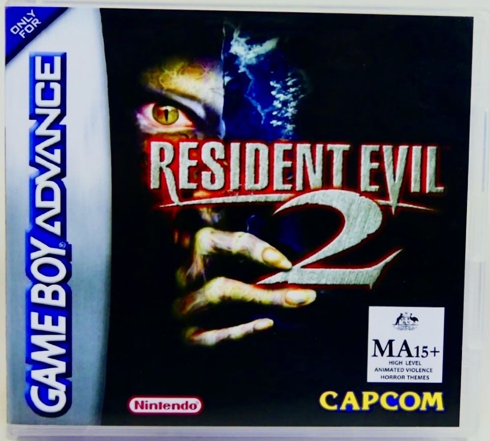 Resident Evil 2 - Nintendo Game Boy Advance (GBA) video game collectible - Main Image 2
