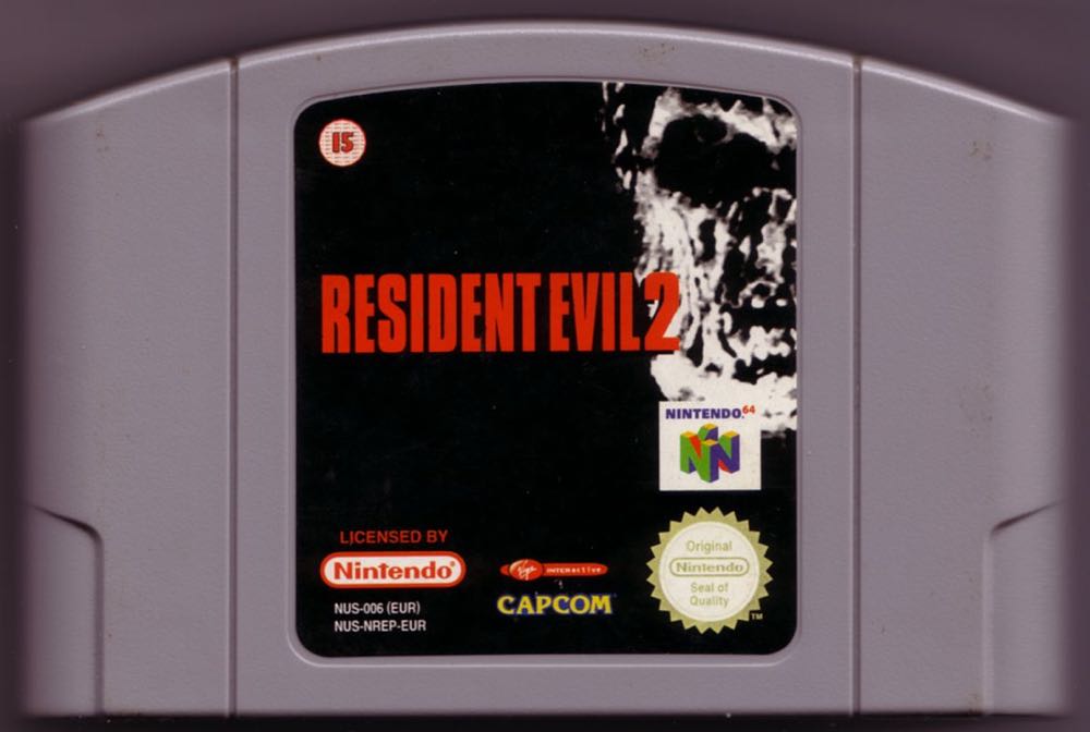 Resident Evil 2 (Unboxed) - Nintendo 64 (N64) video game collectible - Main Image 2