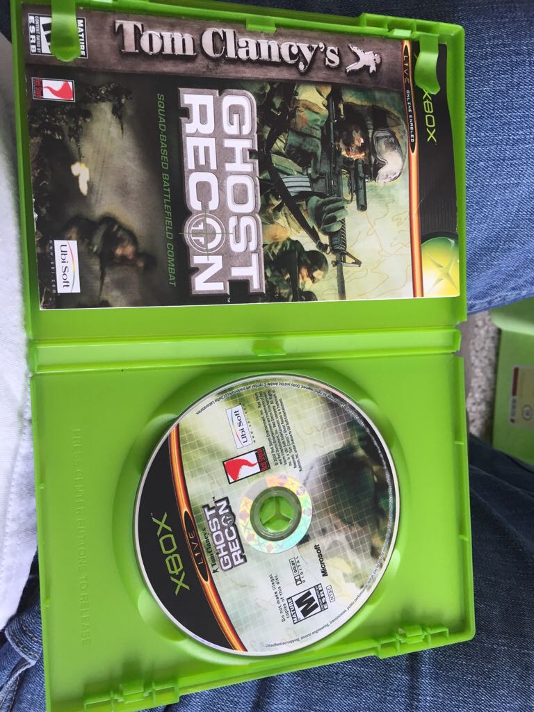 Ghost Recon - Microsoft Xbox video game collectible - Main Image 2