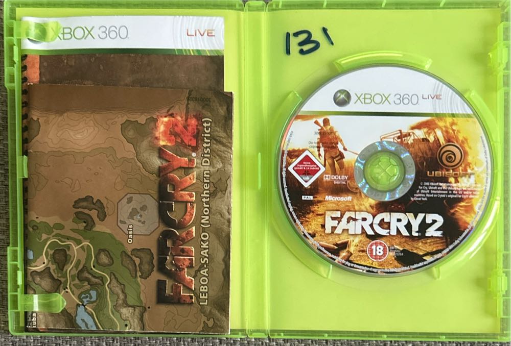 Far Cry 2 - Microsoft Xbox 360 (Ubisoft - 1) video game collectible [Barcode 3307210410887] - Main Image 3