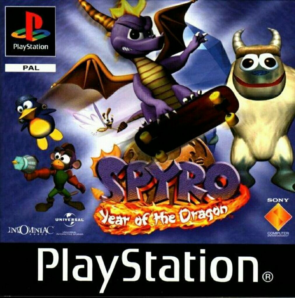 Year Of The Dragon - Sony PlayStation (1) video game collectible [Barcode 71172620] - Main Image 1