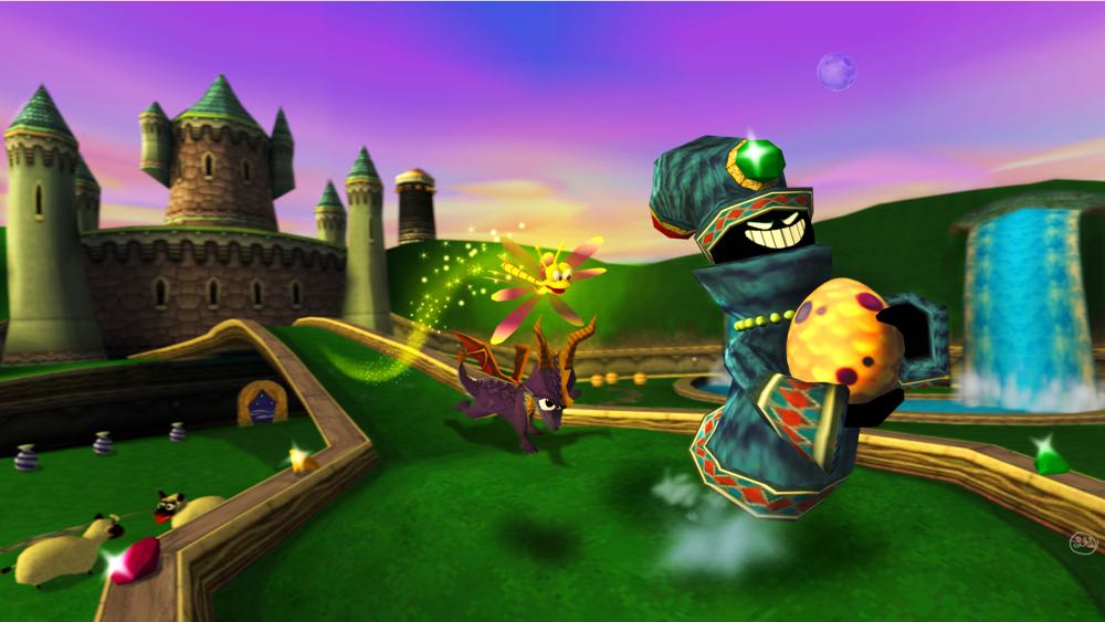 Spyro: Year Of The Dragon - Sony PlayStation (Sony Computer Entertaiment - 1) video game collectible - Main Image 2