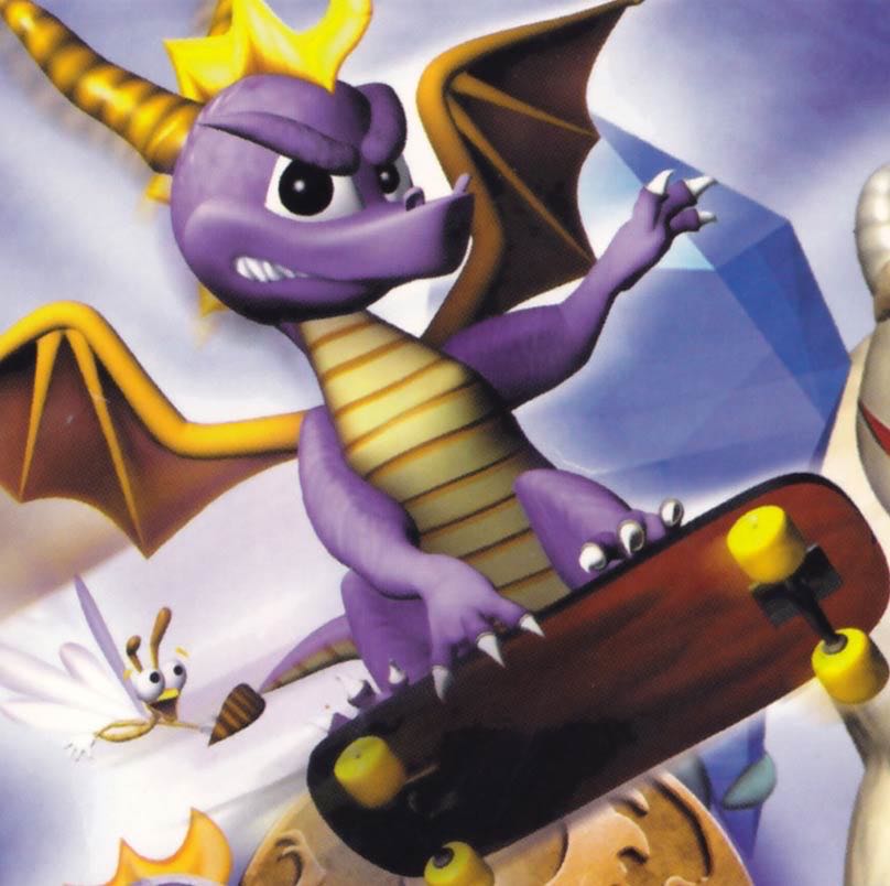 Spyro: Year Of The Dragon - Sony PlayStation (Sony Computer Entertaiment - 1) video game collectible - Main Image 3