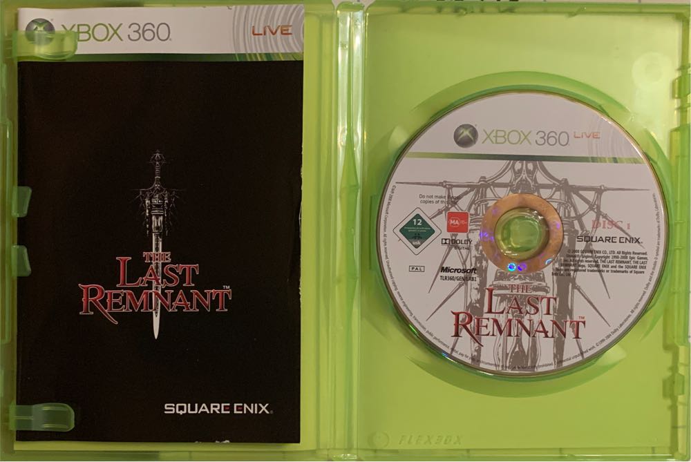 The Last Remnant - Microsoft Xbox 360 (Square Enix - 1) video game collectible [Barcode 5060121824034] - Main Image 3