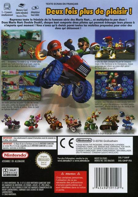 Mario Kart: Double Dash!! (with The Legend of Zelda Collector’s Edition disc) - Nintendo GameCube (Nintendo - 4) video game collectible [Barcode 045496391515] - Main Image 2