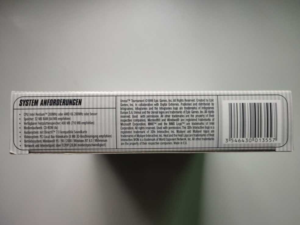 Unreal Tournament - PC video game collectible [Barcode 3546430013557] - Main Image 4