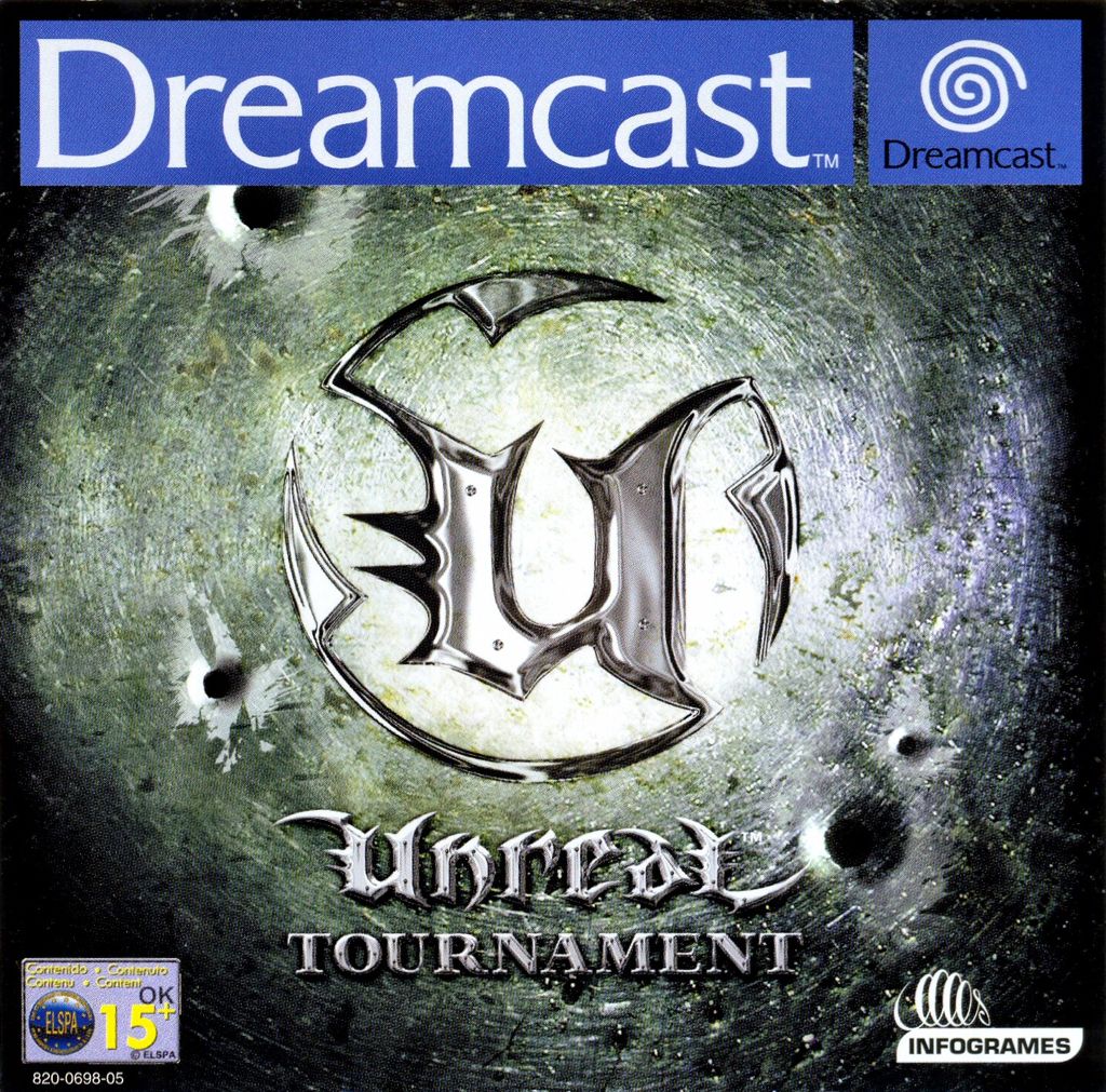 Unreal Tournament - Sega Dreamcast (Infogrames) video game collectible [Barcode 3546430019245] - Main Image 1