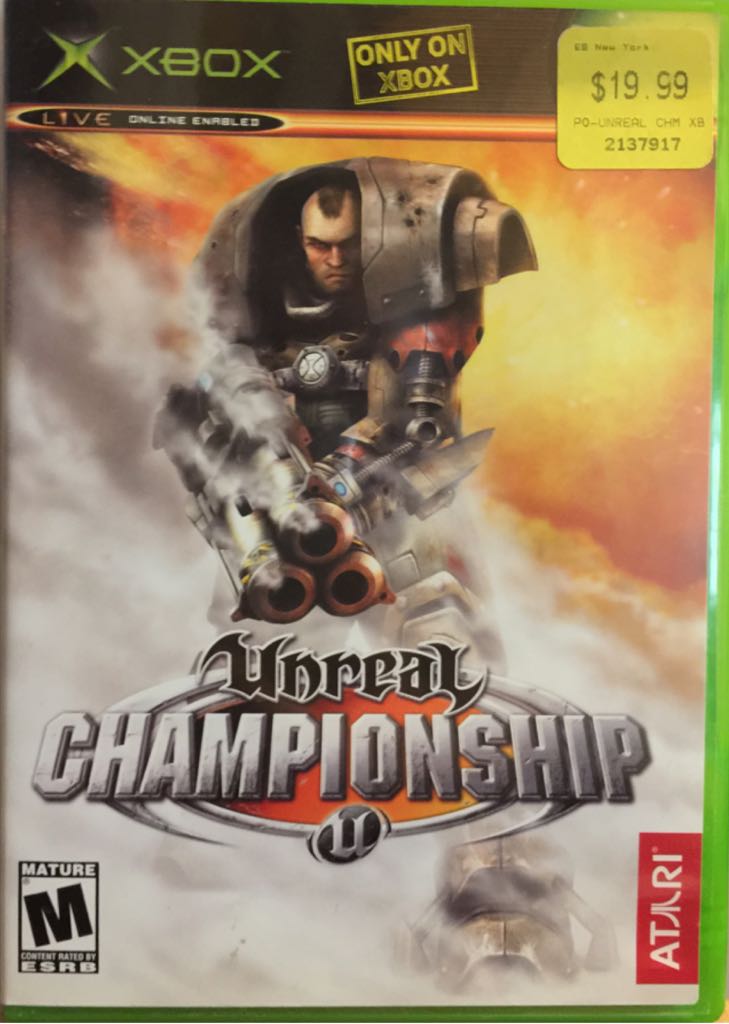 Unreal Tournament - Microsoft Xbox (Atari) video game collectible - Main Image 1