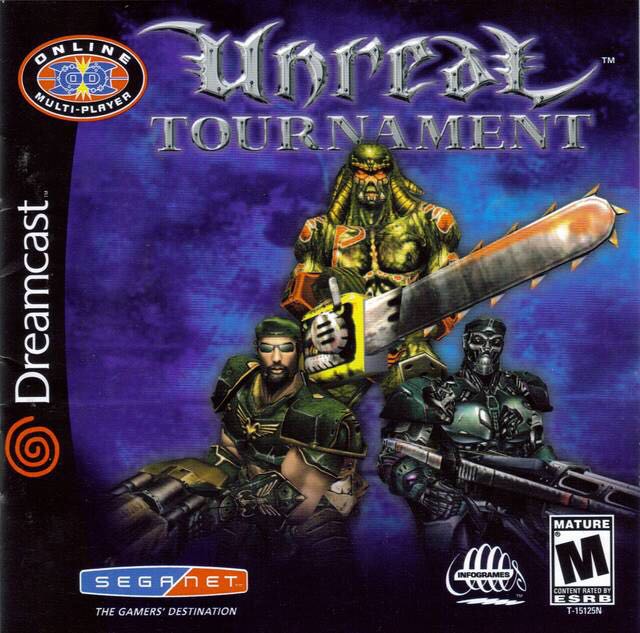 Unreal Tournament - Sega Dreamcast video game collectible - Main Image 1