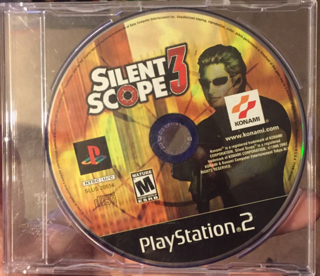 Silent Scope 3 - Sony PlayStation 2 (PS2) (Konami - 1) video game collectible [Barcode 4012927022610] - Main Image 2