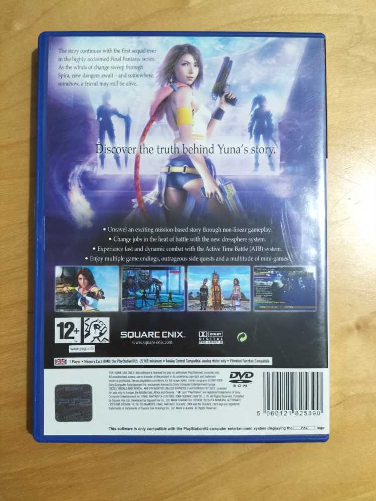 Final Fantasy X-2 - Sony PlayStation 2 (PS2) (Square Enix - 1) video game collectible [Barcode 5060121825390] - Main Image 2