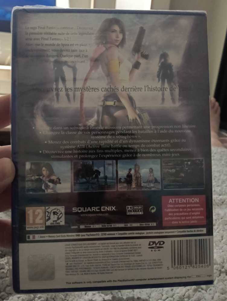 Final Fantasy 10-2 X-2 - Sony PlayStation 2 (PS2) video game collectible [Barcode 5060121825406] - Main Image 3