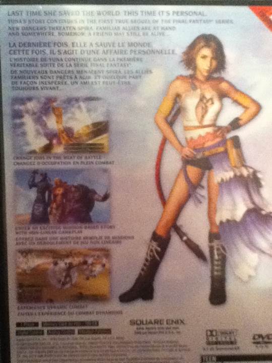 Final Fantasy X-2 - Sony PlayStation 2 (PS2) (Square Enix - 1) video game collectible [Barcode 662248903064] - Main Image 2