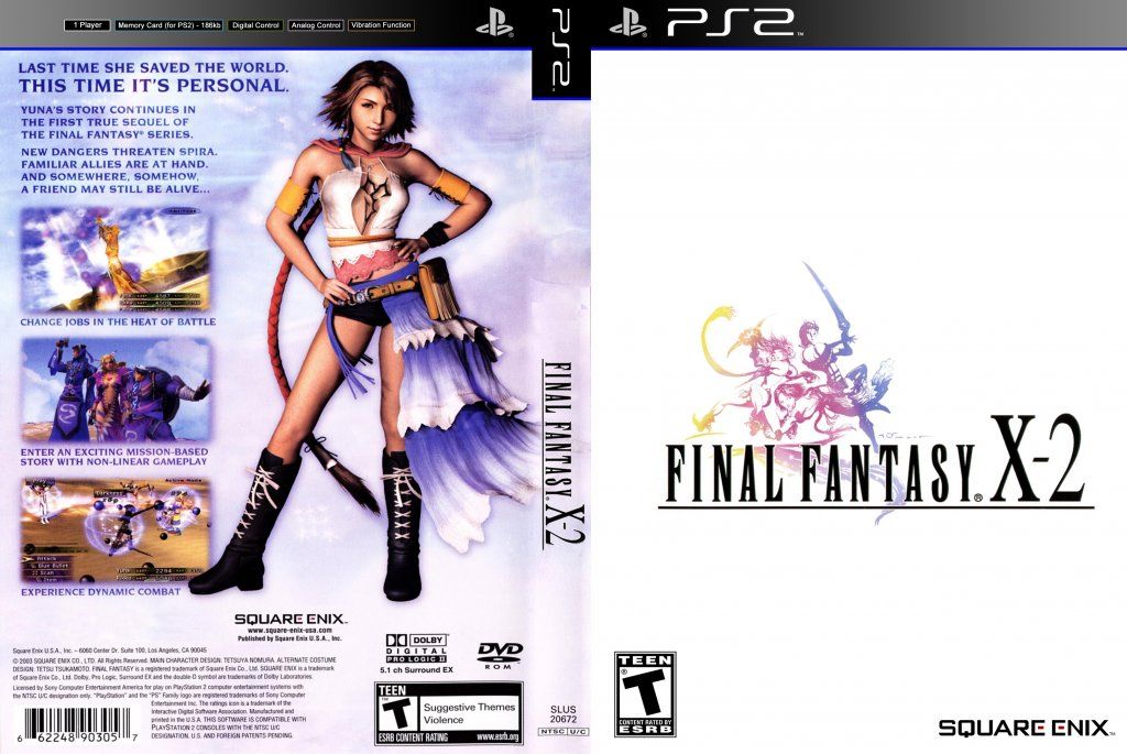 Final Fantasy X-2 - Sony PlayStation 2 (PS2) video game collectible - Main Image 2