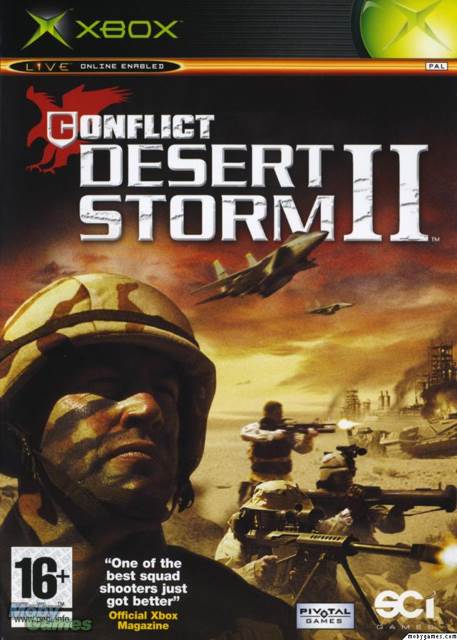 Conflict Desert Storm II - Microsoft Xbox video game collectible [Barcode 5021290023314] - Main Image 1