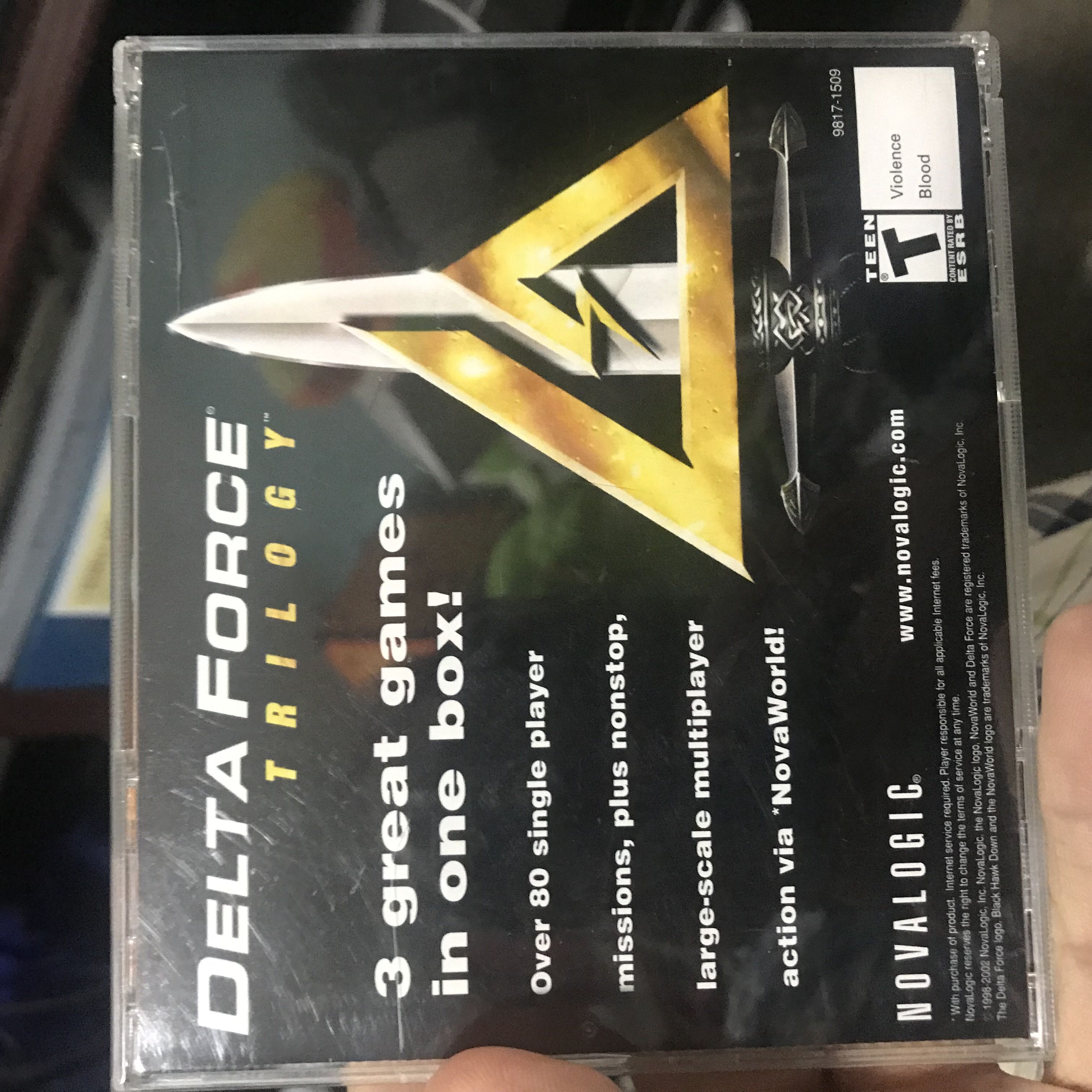 Delta Force Black Hawk Down - PC (Novalogic) video game collectible [Barcode 5029057111007] - Main Image 2