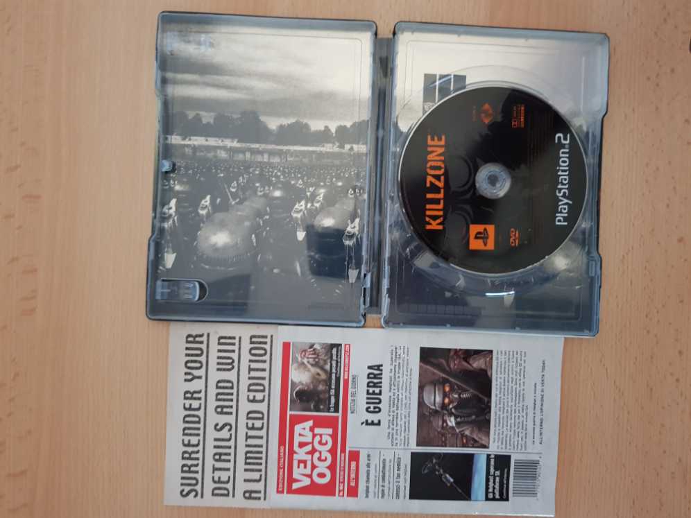 Killzone (SteelBook) ITA - Sony PlayStation 2 (PS2) (Sony Computer Entertainment - 2) video game collectible [Barcode 711719622253] - Main Image 3