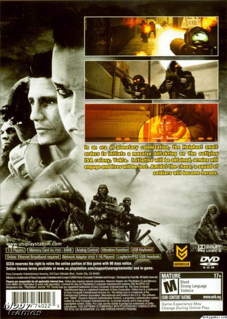 Killzone - Sony PlayStation 2 (PS2) (Sony Computer Entertaiment - 2) video game collectible [Barcode 711719740223] - Main Image 2