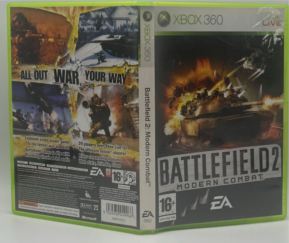 Battlefield 2: Modern Combat - Microsoft Xbox 360 (EA Games - 1) video game collectible [Barcode 5030930049966] - Main Image 3