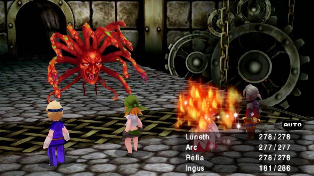 FINAL FANTASY III - Sony PlayStation Portable (PSP) (Square Enix) video game collectible - Main Image 3