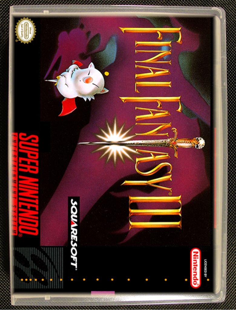 Final Fantasy III - Nintendo Wii Virtual Console video game collectible - Main Image 1