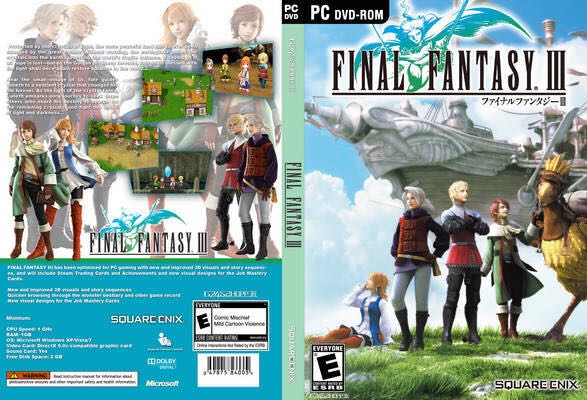 Final Fantasy III - PC video game collectible - Main Image 2