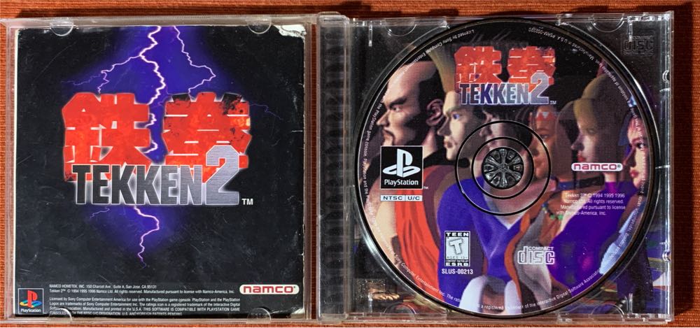 Tekken 2 - Sony PlayStation (Namco Bandai - 2) video game collectible [Barcode 722674020572] - Main Image 3