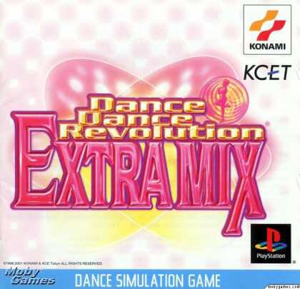 Dance Dance Revolution Extra Mix - Sony PlayStation video game collectible - Main Image 1