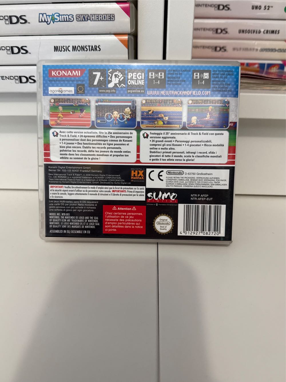 New International Track and Field - Nintendo DS video game collectible [Barcode 4012927082720] - Main Image 2