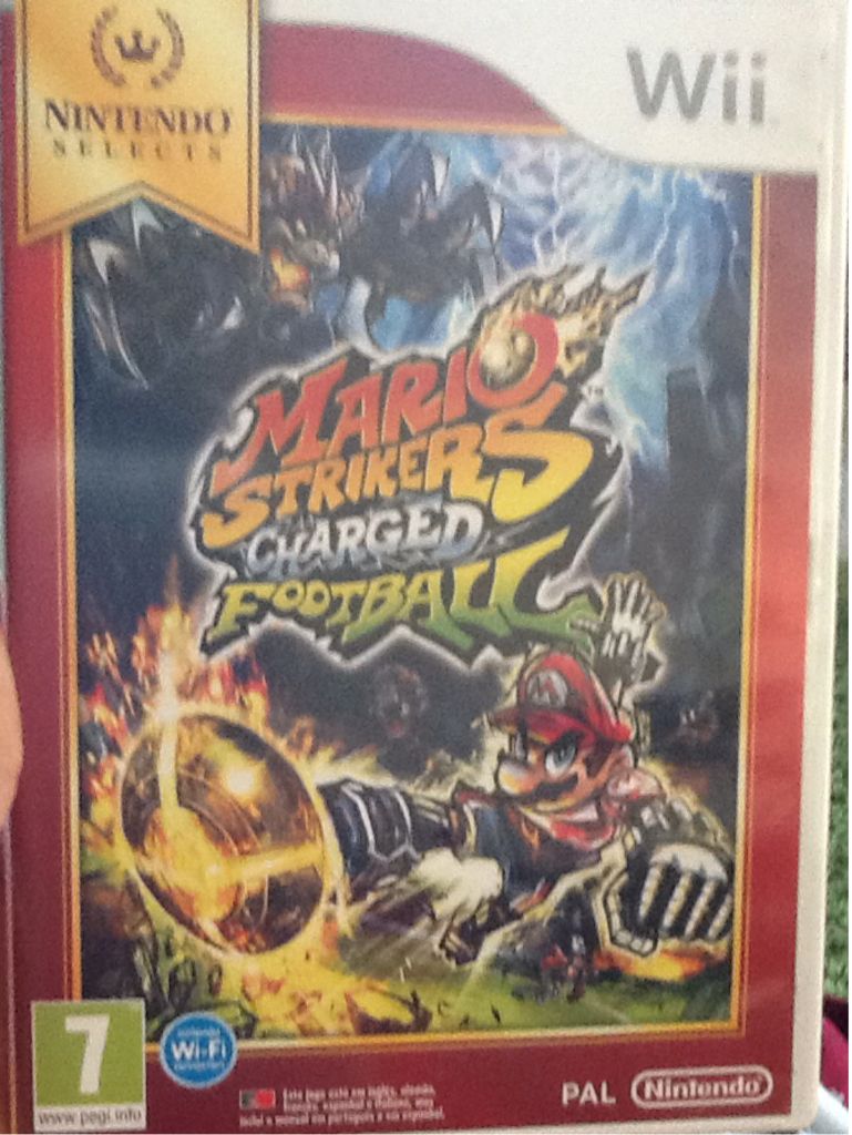 Mario Strikers Charged Football - Nintendo Wii video game collectible [Barcode 045496400071] - Main Image 1