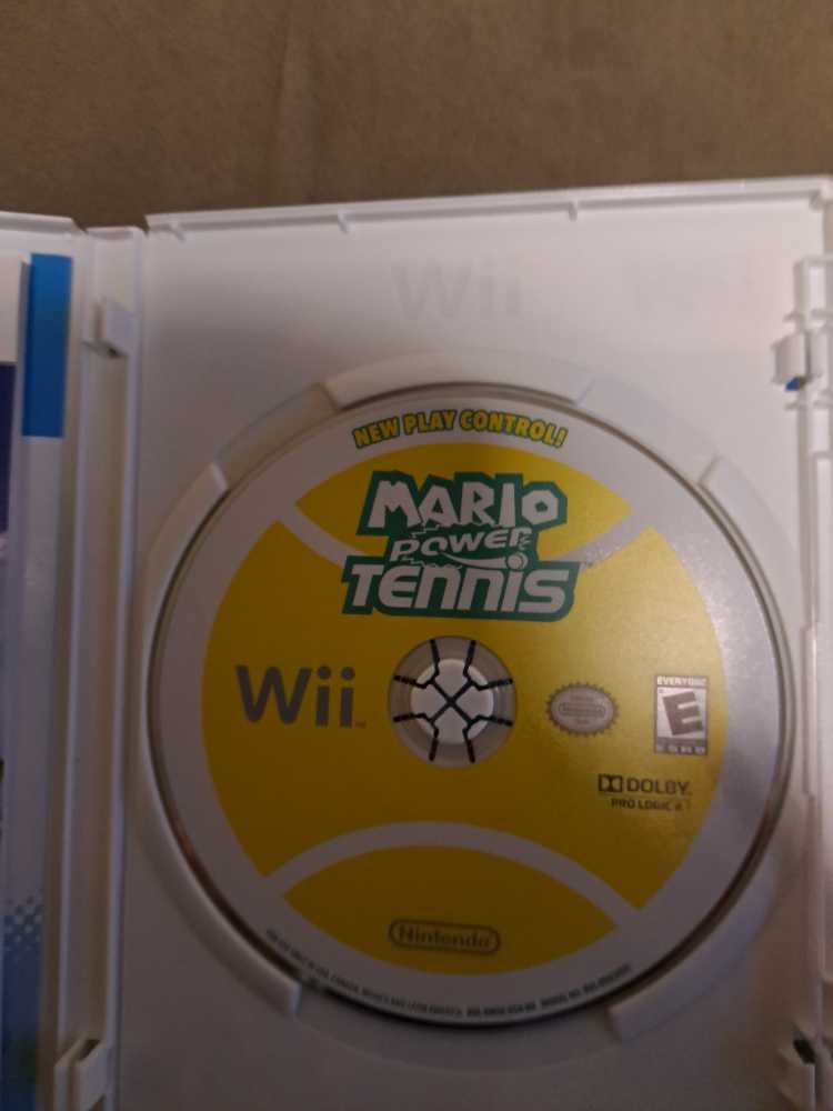 Wii: Mario Power Tennis - Nintendo Wii (Nintendo - 1-4) video game collectible [Barcode 045496901424] - Main Image 4