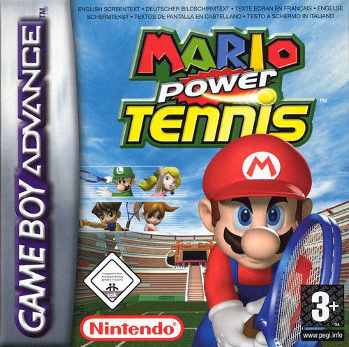 Mario Power Tennis - Nintendo Game Boy Advance (GBA) (1) video game collectible - Main Image 1