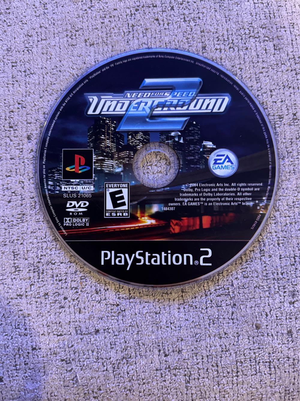 Need for Speed: Underground 2 - Sony PlayStation 2 (PS2) (Electronic Arts - 2) video game collectible [Barcode 5030931039621] - Main Image 3