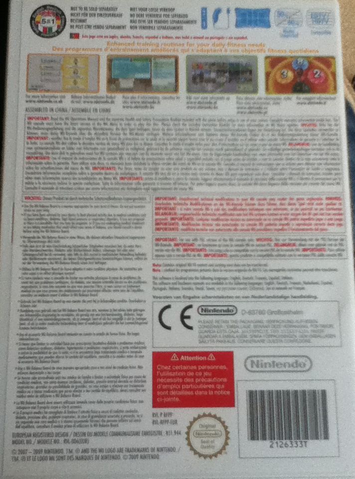 Wii Fit Plus - Nintendo Wii (1) video game collectible - Main Image 2