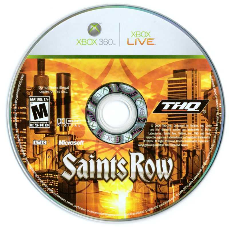 Saints Row (Grey Classics) - Microsoft Xbox 360 (THQ - 1) video game collectible [Barcode 4004219081764] - Main Image 3